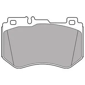 Тормозные колодки дисковые Delphi LP3137 (фото 1)