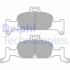 Гальмiвнi колодки дисковi Delphi LP3239