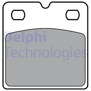 Гальмiвнi колодки дисковi Delphi LP3405