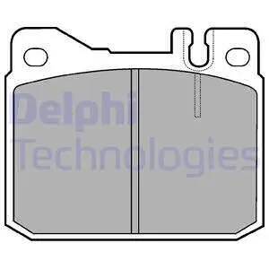 Тормозные колодки дисковые Delphi LP427