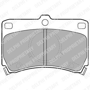 Гальмiвнi колодки дисковi Delphi LP531