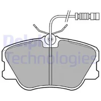 Гальмiвнi колодки дисковi Delphi LP608