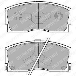 Гальмiвнi колодки дисковi Delphi LP626