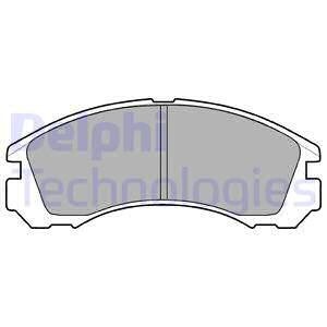 Гальмiвнi колодки дисковi Delphi LP871