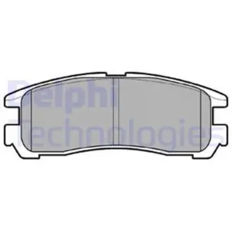 Гальмiвнi колодки дисковi Delphi LP955