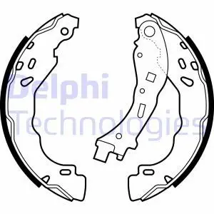 Гальмiвнi колодки барабаннi Delphi LS2065