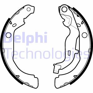 Гальмiвнi колодки барабаннi Delphi LS2127