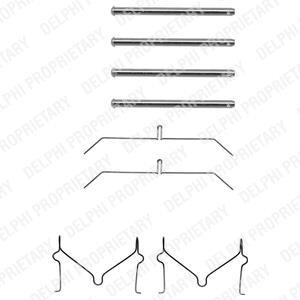 Ремкомплект гальмiвних колодок Delphi LX0145 (фото 1)