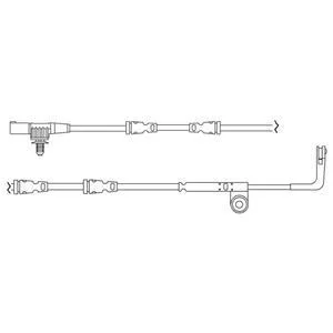 Датчик гальмiвних колодок Delphi LZ0194