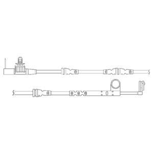 Датчик гальмiвних колодок Delphi LZ0266