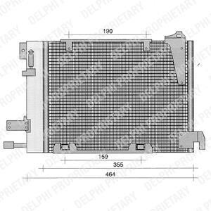 Радiатор кондицiонера Delphi TSP0225221 (фото 1)