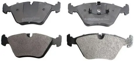 Тормозные колодки дисковые передние BMW 5 (E34), 7 (E32), Z3 (E36) 1.8-5.0 01.88- Denckermann B110065