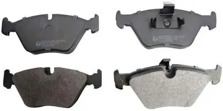 Гальмівні колодки дискові перед. Bmw X3 Series (E83)/Z Series (E86)/Z Series (E85)/3 Series (E46)/5 Series (E39) Denckermann B110072 (фото 1)