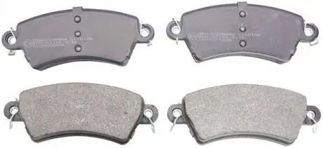Гальмівні колодки передніPeugeot 206 1.6-2.0 99- Denckermann B110128