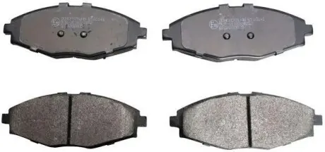 Гальмівні колодки дискові передні Daewoo Lanos 13", Matiz 0.8-1.5 05.97- Denckermann B110141