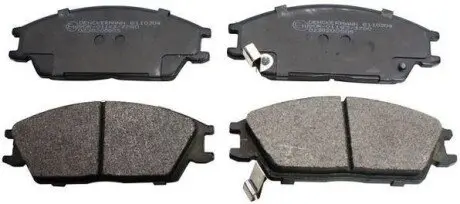 Гальмівні колодки дискові передні Hyundai Accent/Get/Getz/Verna 9/99- Denckermann B110304