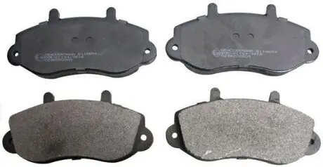 Гальмівні колодки дискові передні Opel/Renault Movano/Master T28/Master T33/Master T35/Master Denckermann B110654