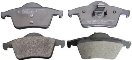 Колодки тормозные диск. Volvo S60/S70/S80/V70 2.0-3.0 12.95-04.10 Denckermann B110816