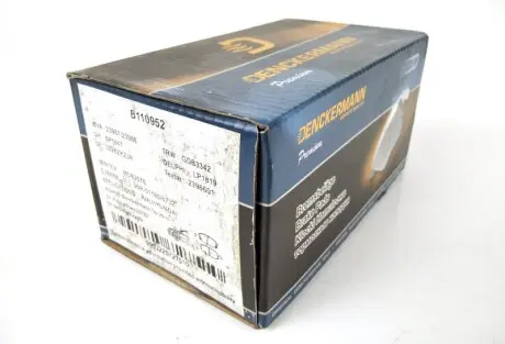 Комплект передніх гальмівних колодок Hyundai I30 Kia CeeD Renault Laguna 1.4-2.0Lpg 10.04- Denckermann B110952