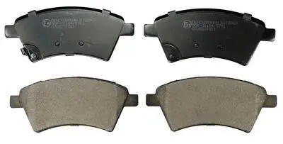 Колодки тормозные передние Fiat Sedici 06/06-,Suzuki SX4 06/06- Denckermann B110963