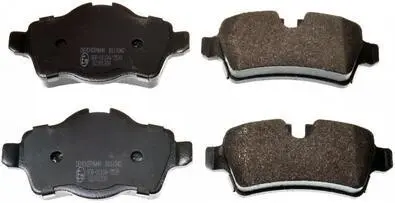 Колодки гальмівні задні Mini Mini (R56),Mini Cabriolet (R57),Mini Clubman (R55) 2006 - Denckermann B111042