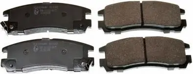 Гальмівні колодки дискові задні Mitsubishi L400/Montero/Pajero/Shogun/Sigma/Space Gear 1.8-3.0 87-05 Denckermann B111085