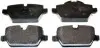 Тормозные колодки дисковые задние BMW 1 (E81), 3 (E90) 1.6i/1.8i/2.0 03- Denckermann B111123 (фото 1)