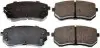 Тормозные колодки дисковые задние Hyundai I10 Kia Picanto 1.0-1.2 04.04- Denckermann B111178 (фото 1)