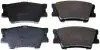 Тормозные колодки дисковые задние Toyota Rav 4 III 2.0 VVT-i, 2.2 D-4D, 2.2 06- Denckermann B111190 (фото 1)