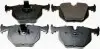 Тормозные колодки дисковые задние BMW 3 (E46), 7 (E38), X3 (E83), X5 (E53), Z4 (E85), Z4 (E86) Land Rover Range Rover III. Denckermann B111217 (фото 1)