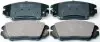 Комплект передніх гальмівних колодок Hyundai Grandeur, Sonata V 2.0CRDi-3.3 05- Denckermann B111250 (фото 1)