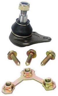 Шарова опора ліва Audi A3 Seat Leon, Toledo II Skoda Octavia I VW Bora, Golf IV, New Beetle 1.4-2.8 09.96-12.10 Denckermann D110056