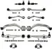 Комплект рычагов с наконечниками (конус 21-24.5mm) VW Passat B5 Denckermann D200001 (фото 1)