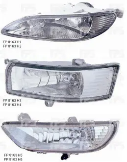 Фара противотуманная левая TOYOTA CAMRY XV30 04-06 DEPO FP 8163 H3-E
