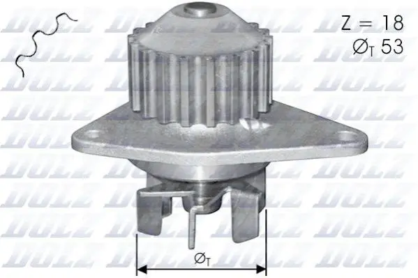 Насос водяной DOLZ C114 (фото 1)