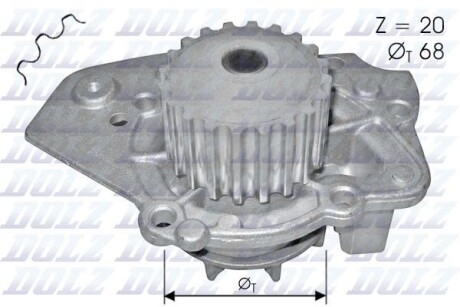 Насос водяной DOLZ N206