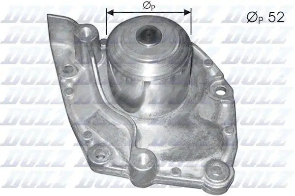 Водяна помпа Renault Scenic, Megane II 1.9dCi 11.02- DOLZ R229 (фото 1)