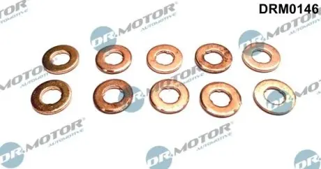 Прокладка форсунки термiчна, 10шт. 7x15x1,5mm DR.MOTOR DRM0146