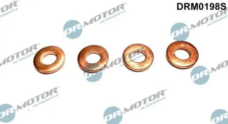 Прокладка форсунки термiчна,4 шт 7,5x15,51x2,5mm DR.MOTOR DRM0198S