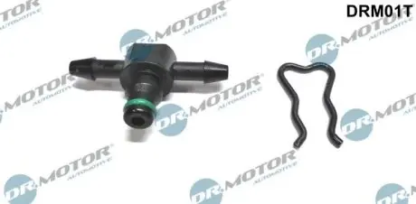 Штуцер пластиковый для топливных шлангов DR.MOTOR DRM01T