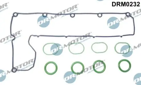 Комплект прокладок клапанной крышки 9 элементов DR.MOTOR DRM0232