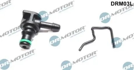 Штуцер пластиковый для топливных шлангов DR.MOTOR DRM03L