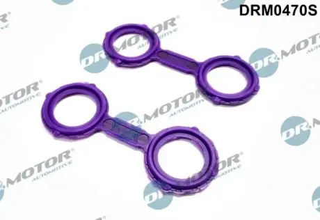 Комплект прокладок масляного радиатора, 2шт DR.MOTOR DRM0470S