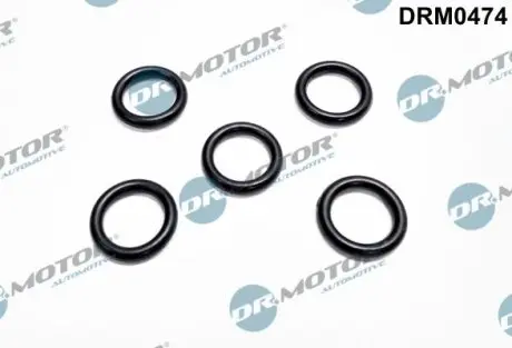 Комплект ущiльнюючих кiлець, 5шт DR.MOTOR DRM0474