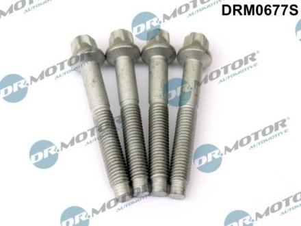 Комплект болтов с головкой системы TORX из черного металла DR.MOTOR DRM0677S