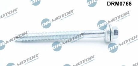 Болт с шестигранной головкой из черного металла DR.MOTOR DRM0768