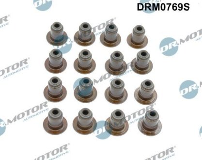 К-т сальникiв клапанiв 16шт DR.MOTOR DRM0769S