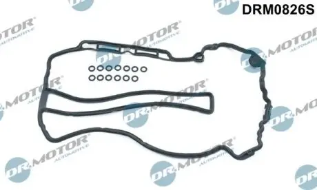 Прокладка клапанной крышки, к-т с уплотняющими кольцами. DR.MOTOR DRM0826S
