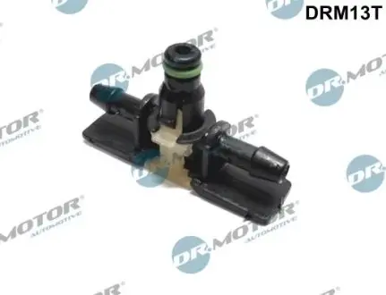 Штуцер шланга обратки Т-образный, с безопасностью - Siemens (пласт.) DR.MOTOR DRM13T