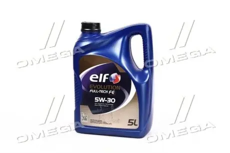 Моторное масло Evolution Full-Tech FE 5W-30 5L ELF 213935